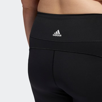 ADIDAS SPORTSWEAR Skinny Παντελόνι φόρμας σε μαύρο