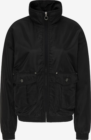 DREIMASTER Between-Season Jacket in Black: front