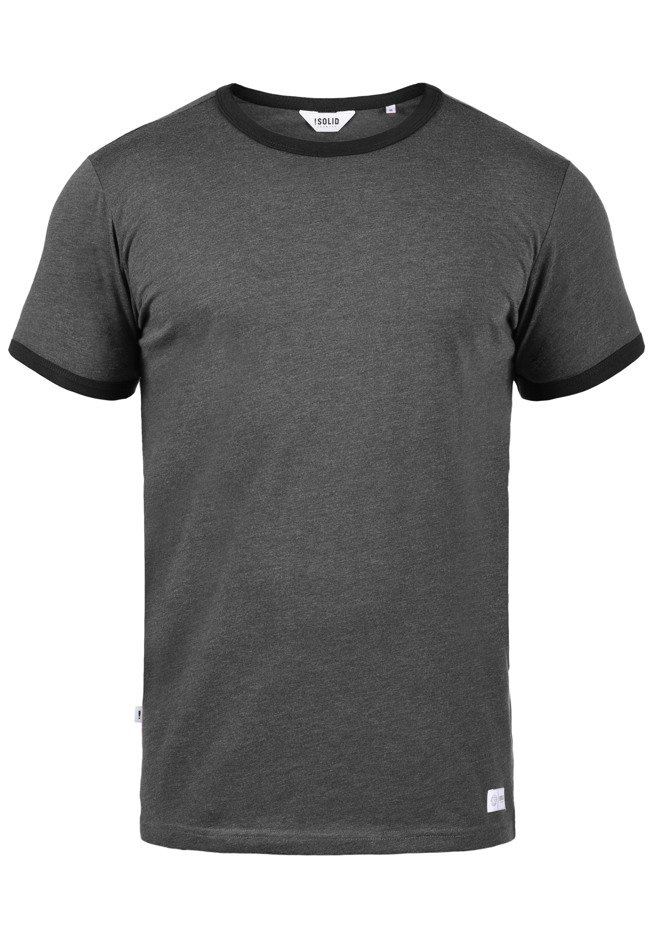 T-Shirt 'Manoldo' !Solid en gris : devant