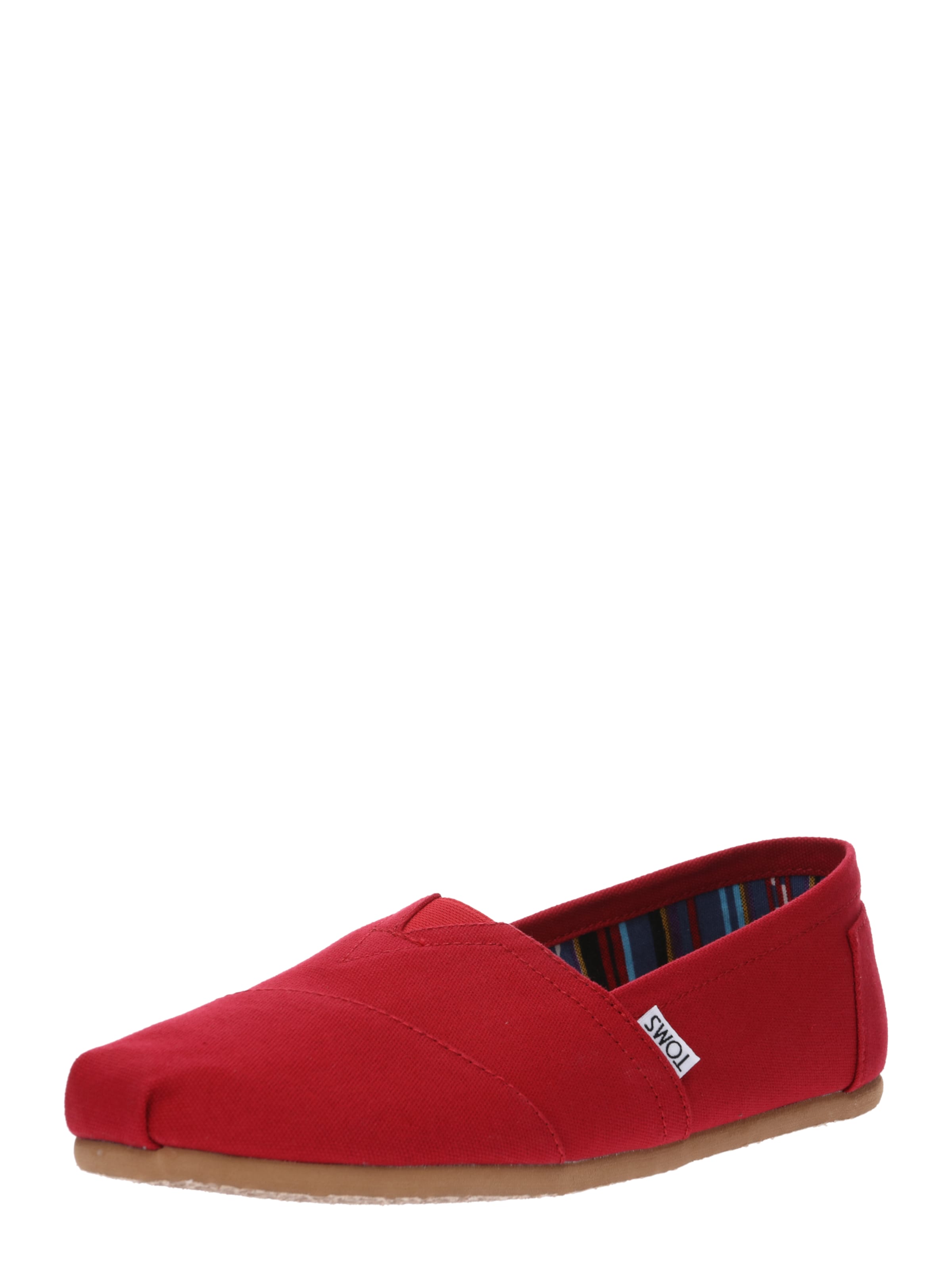 TOMS - Espadrilles 'ALPARGATA' in de kleur Rood