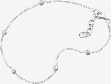 ELLI Foot Jewelry 'Glitzer Steine' in Silver: front