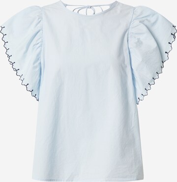 VERO MODA Blouse 'Laci' in Blue: front