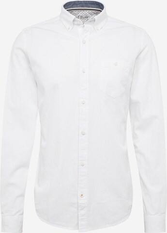 s.Oliver Regular fit Overhemd in Wit: voorkant