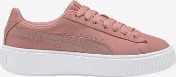 Baskets basses PUMA en rose