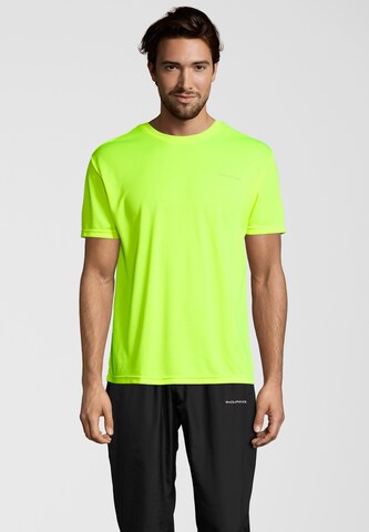 T-Shirt fonctionnel 'Vernon' ENDURANCE en jaune : devant