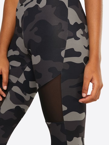 Skinny Leggings de la Urban Classics pe gri