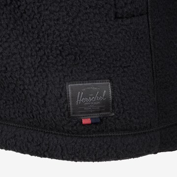 Herschel Fleece Jacket in Black: front