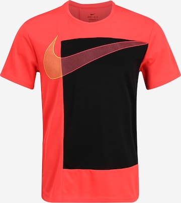 Regular fit Tricou funcțional 'Superset' de la NIKE pe roșu: față