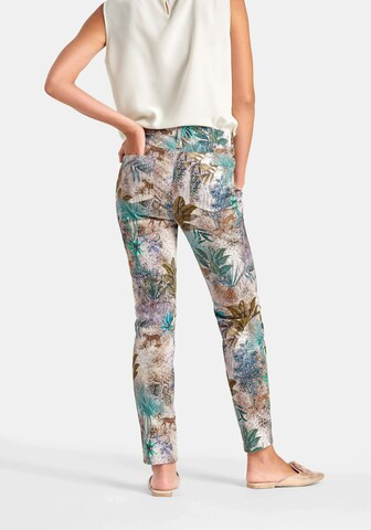 Peter Hahn Skinny Pants 'Barbara' in Mixed colors: front