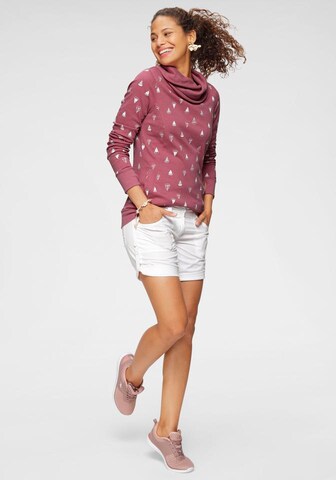 KangaROOS Sweatshirt in Pink