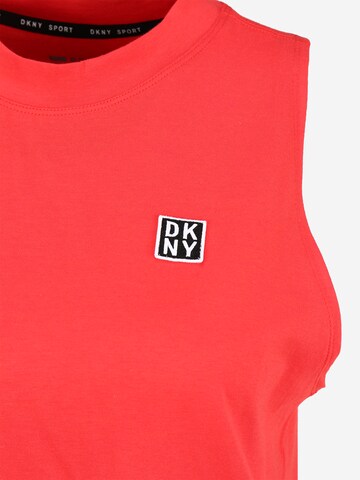 Haut de sport DKNY Sport en rouge