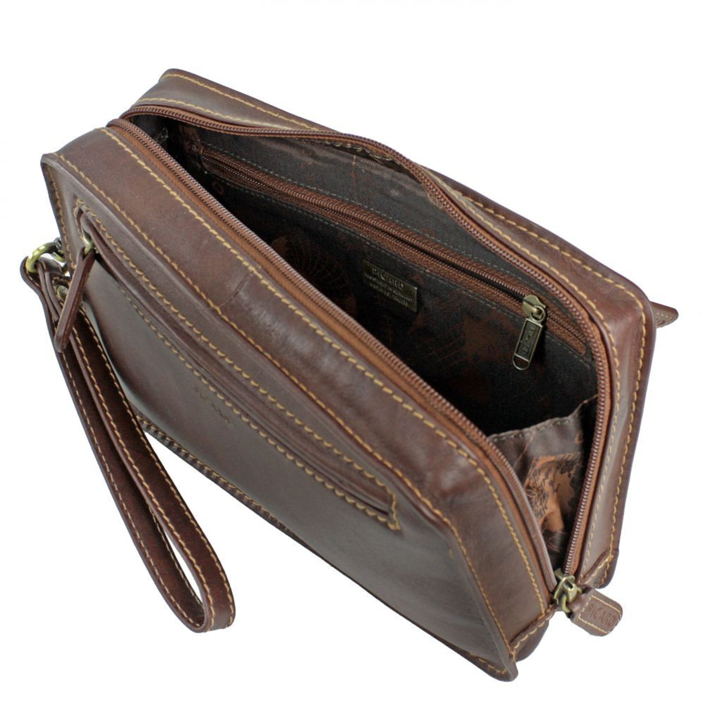 Picard Handgelenktasche 'Toscana' in Braun