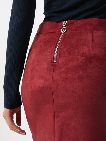 VERO MODA Sukňa 'VMDonnadina' - Červená