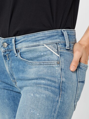 Skinny Jeans 'Luz' de la REPLAY pe albastru