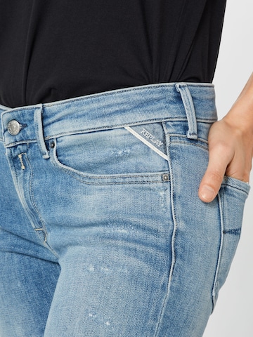 REPLAY Skinny Jeans 'Luz' in Blauw