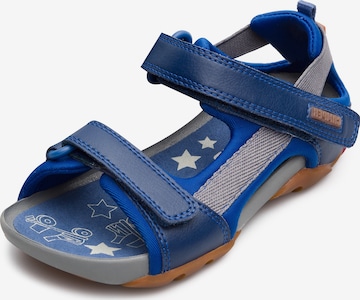 Sandales CAMPER en bleu : devant