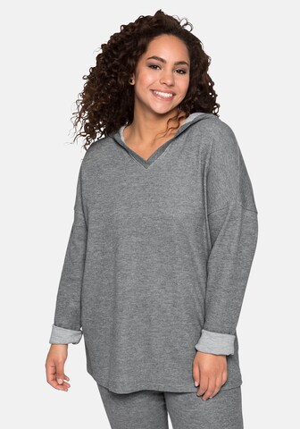 SHEEGO Sweatshirt in Grau: predná strana