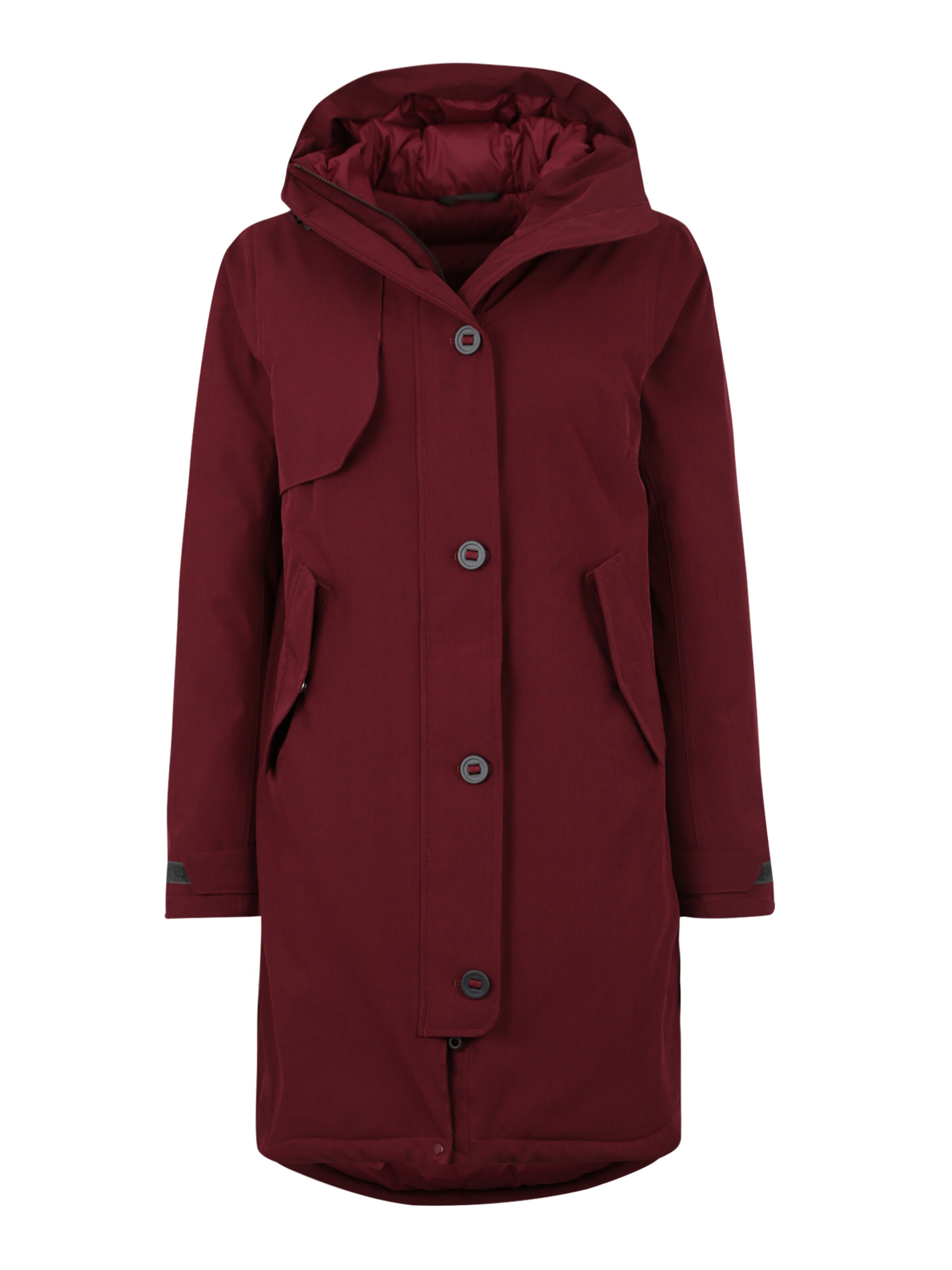 Bergans - Funktionsparka 'Oslo Down' in weinrot