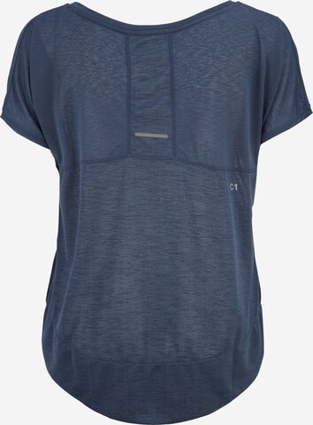 ASICS Functioneel shirt in Blauw: terug