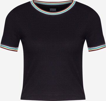 Tricou de la Urban Classics pe negru: față