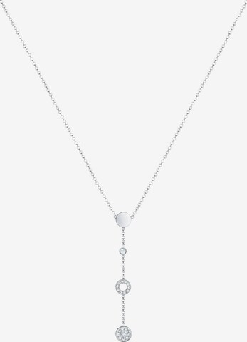 ELLI Necklace 'Kreis' in Silver: front