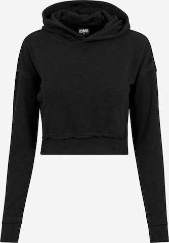 Urban Classics Sweatshirt in Black: front