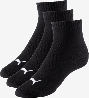 PUMA Ankle Socks in Black: front