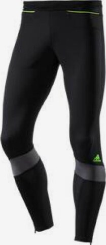 ADIDAS SPORTSWEAR Skinny Workout Pants 'TRAIL' in Black: front