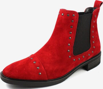 Paul Green Chelsea boots in Rood: voorkant