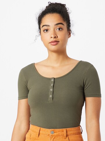 T-shirt 'PCKitte' PIECES en vert : devant