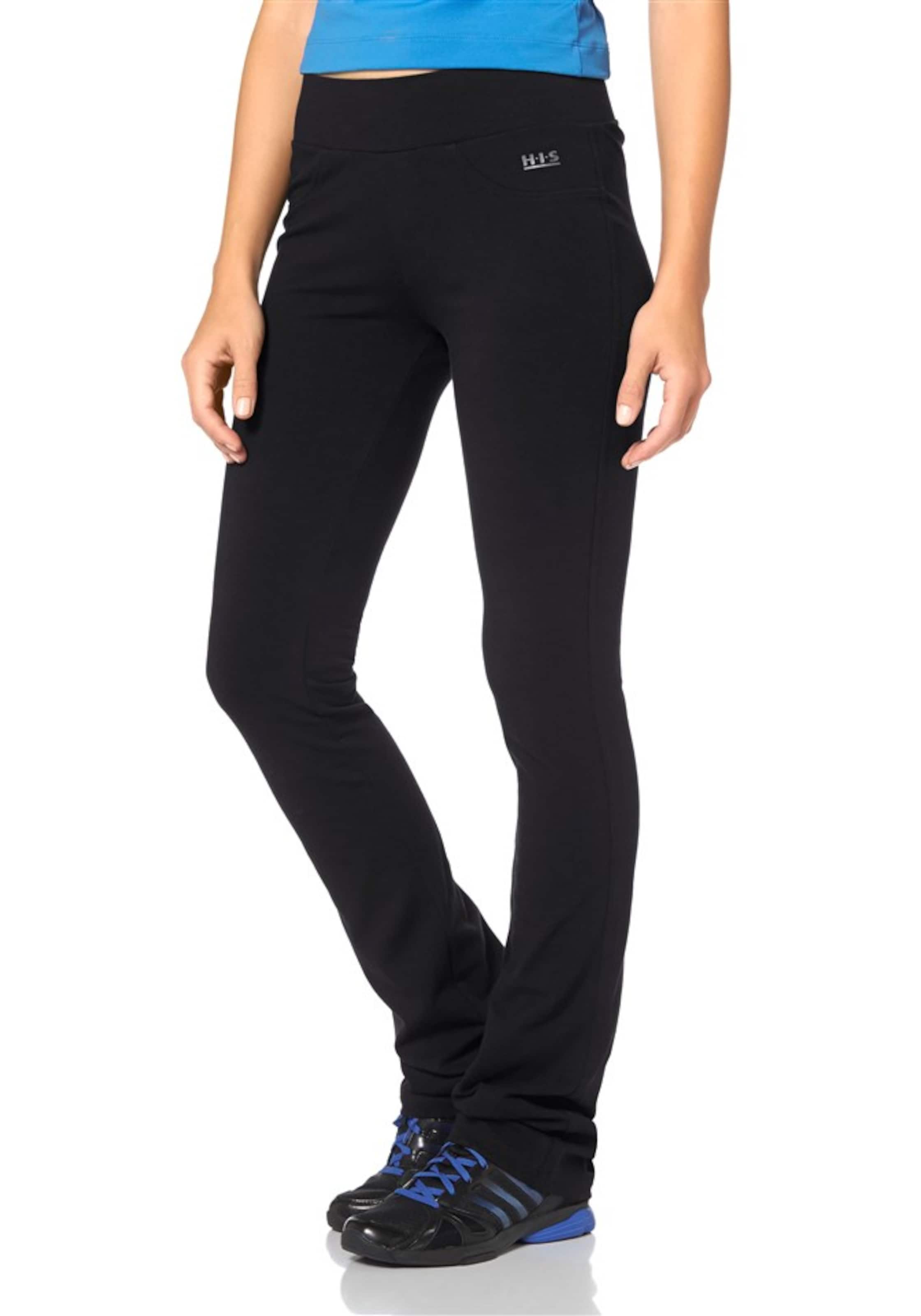 H.I.S Skinny Jazzpants in Schwarz: Vorderseite
