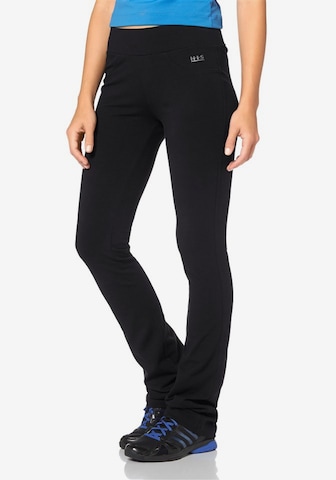 H.I.S Skinny Pants in Black: front