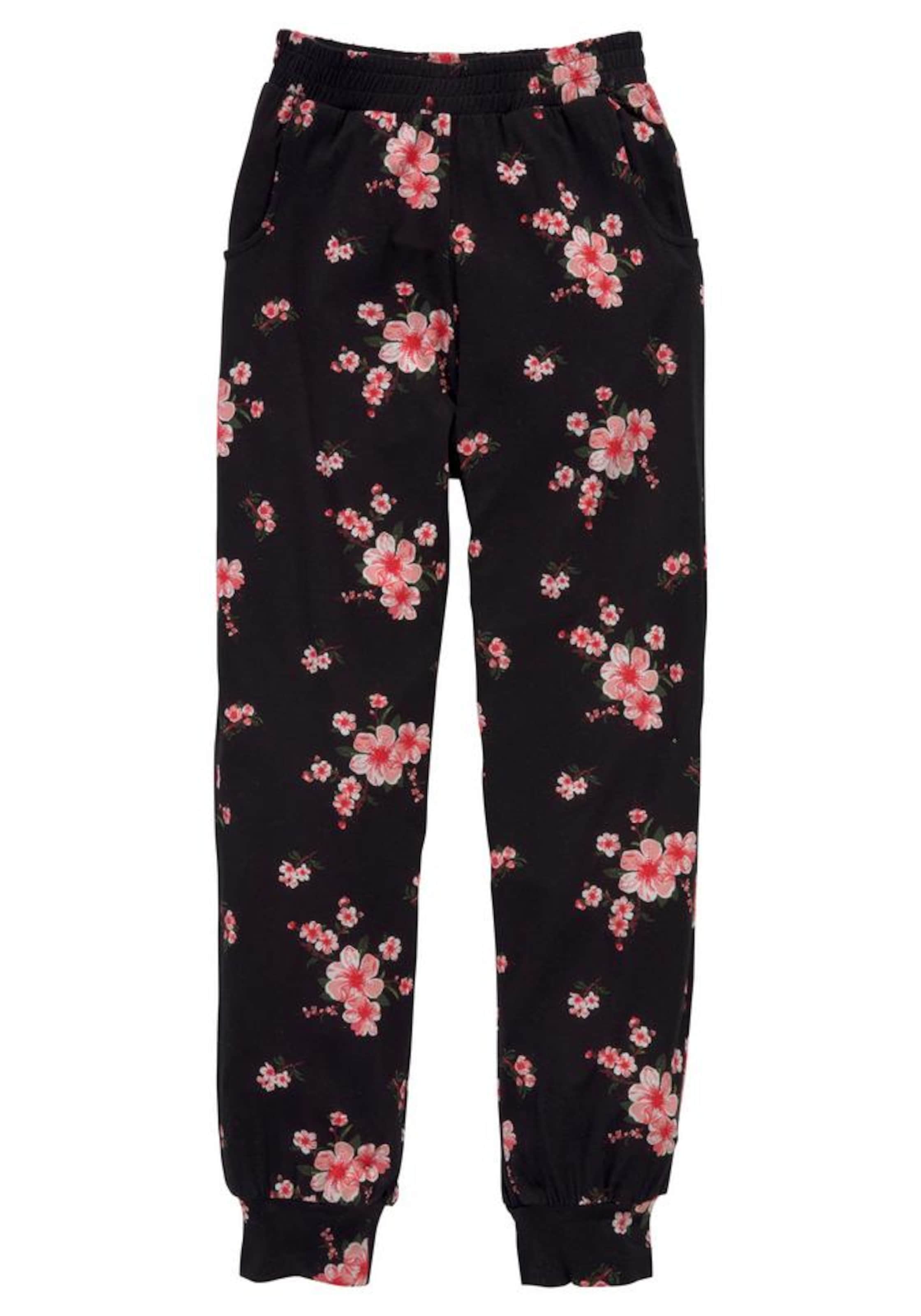 ARIZONA Tapered Pants in Black: front