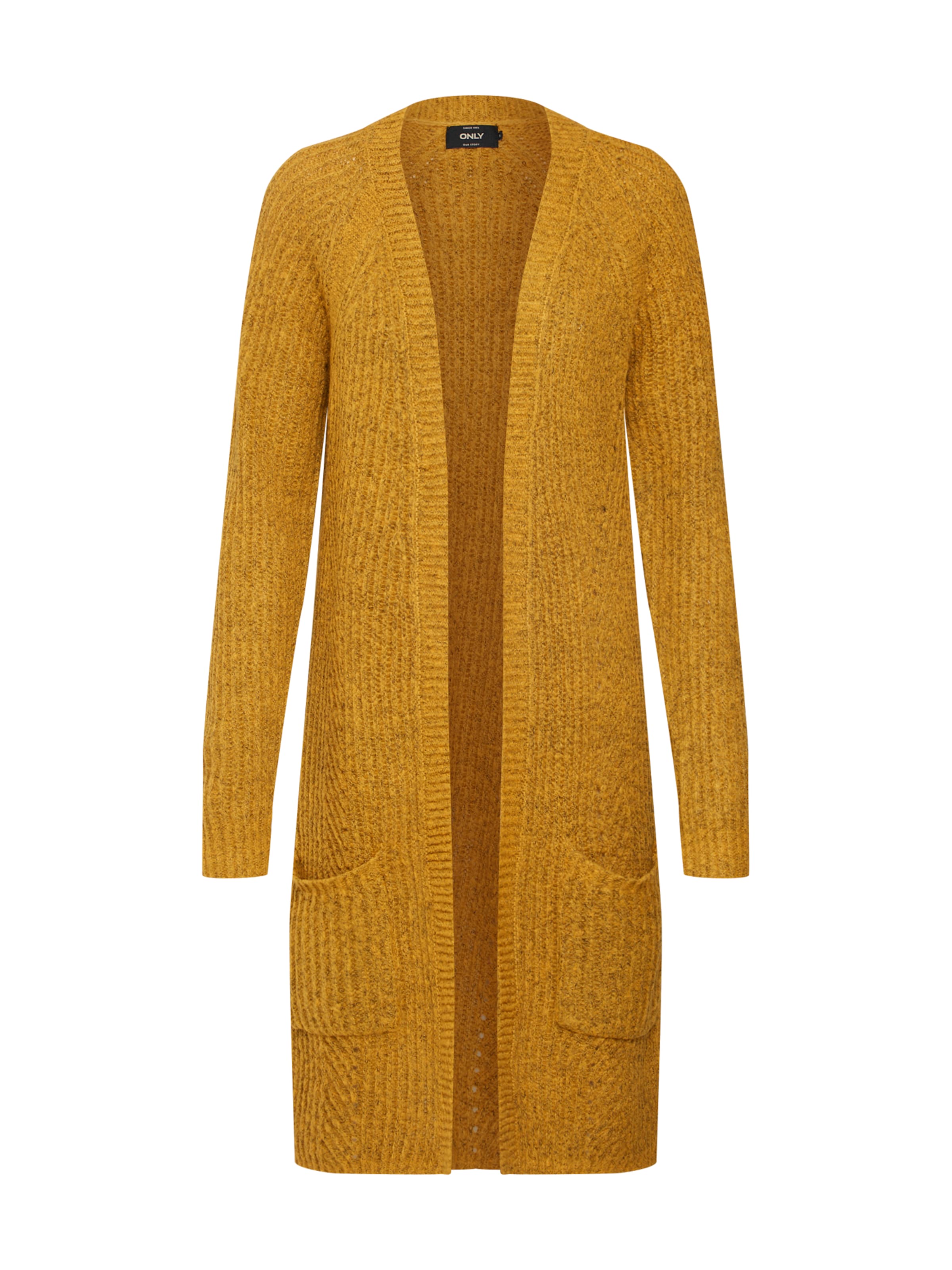 ONLY Gebreid vest 'Bernice' in de kleur Geel, Productweergave