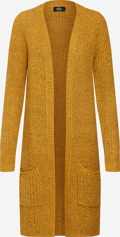 ONLY Knit Cardigan 'Bernice' in Yellow: front