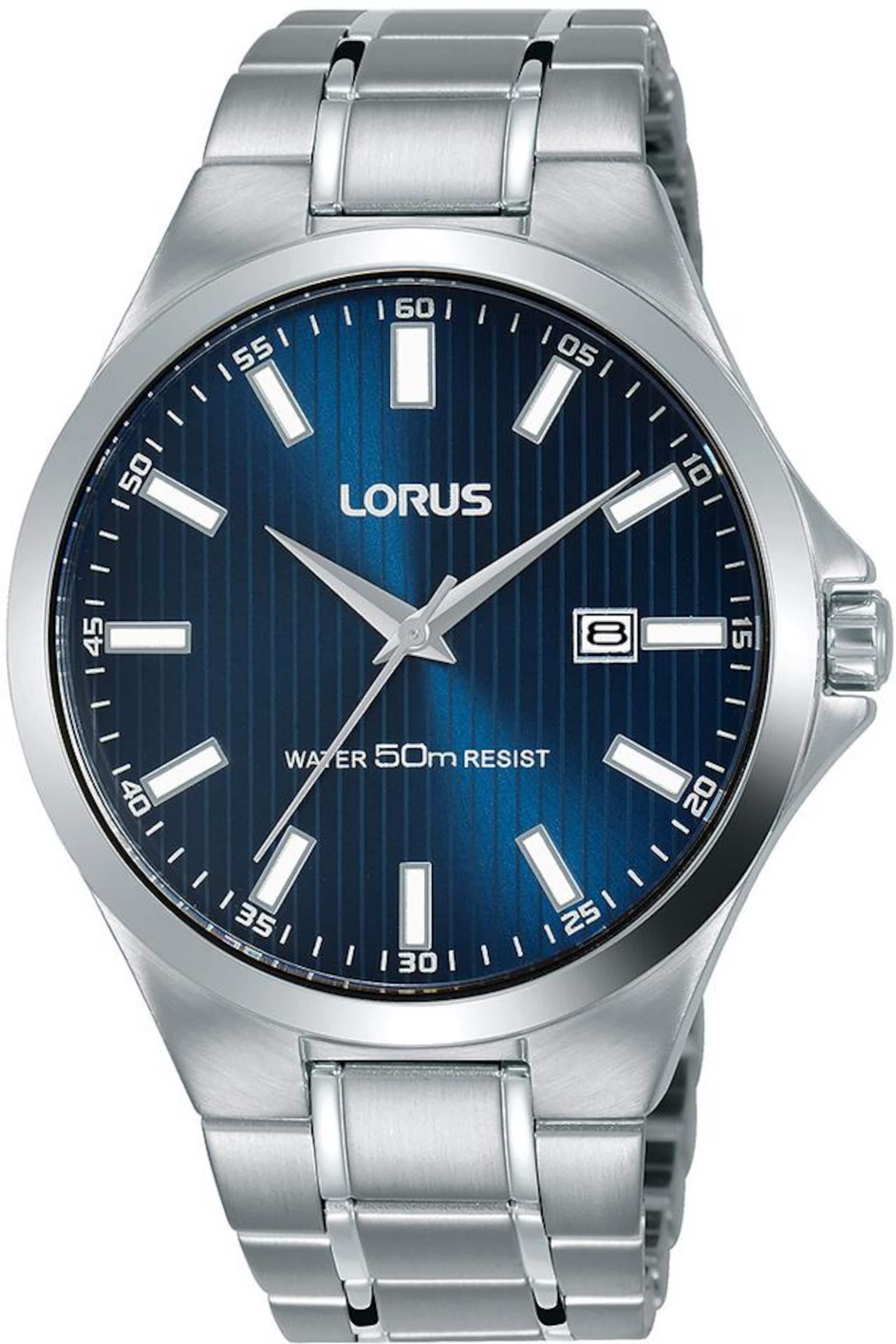 LORUS Analoog horloge in Zilver: voorkant