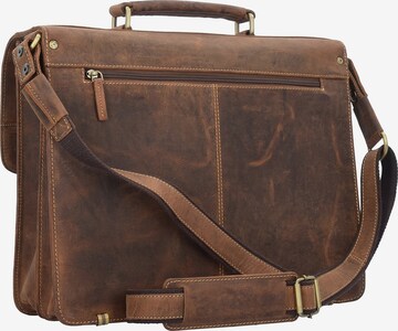 GREENBURRY Document Bag in Brown