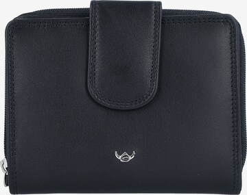 GOLDEN HEAD Wallet 'Polo' in Black: front