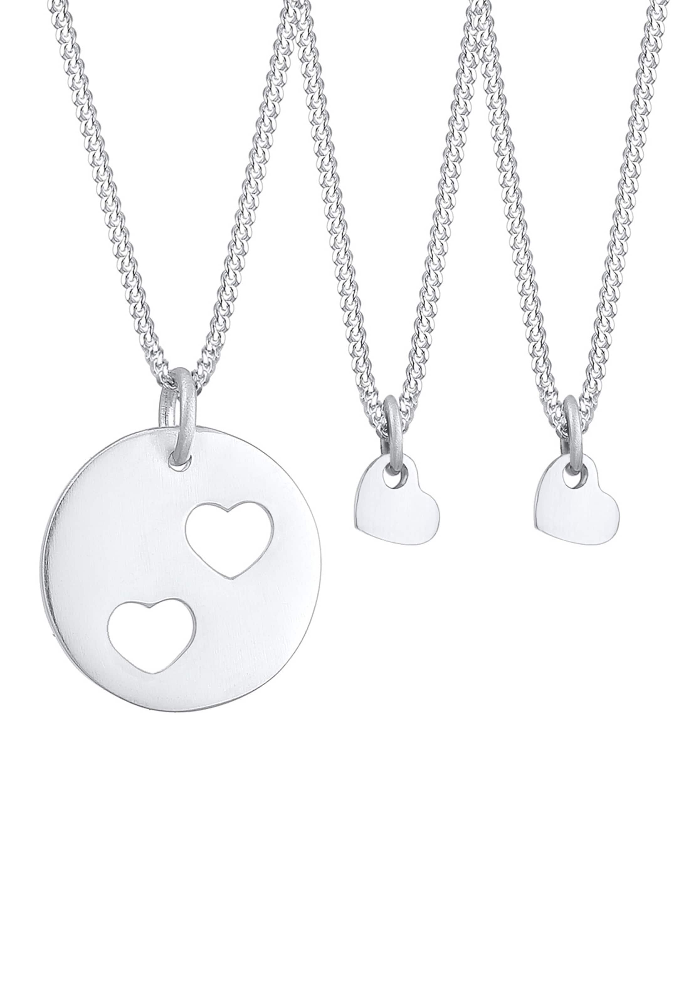 ELLI Jewelry set 'Herz, Mutter und Kind' in Silver, Item view