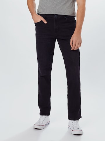 !Solid Regular Jeans in Zwart: voorkant