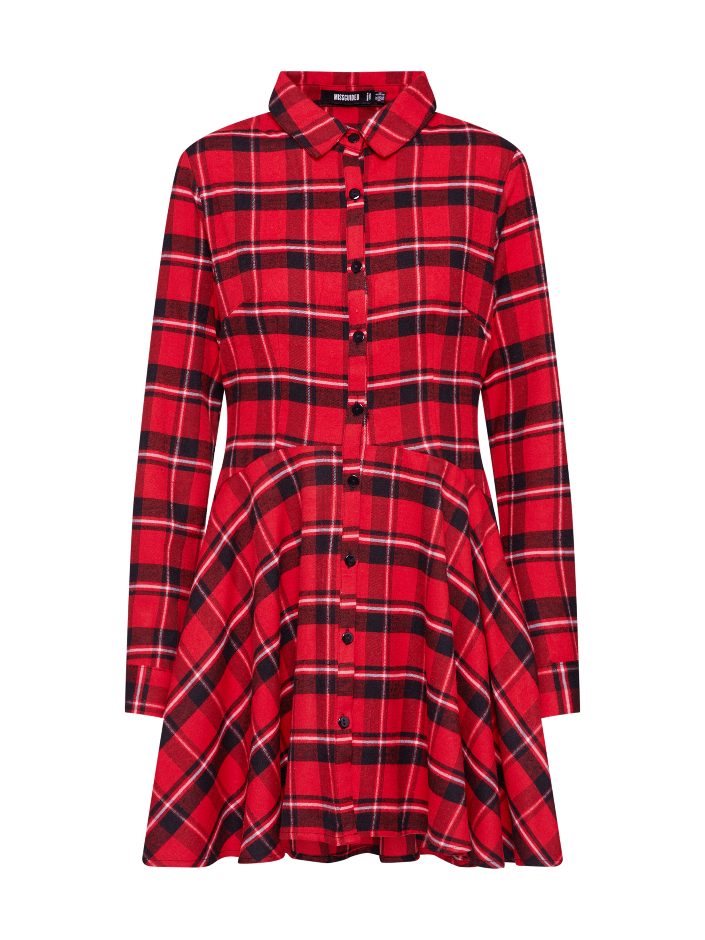 Missguided - Blousejurk in de kleur Navy