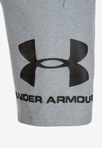 UNDER ARMOUR Regular Sportbroek in Grijs