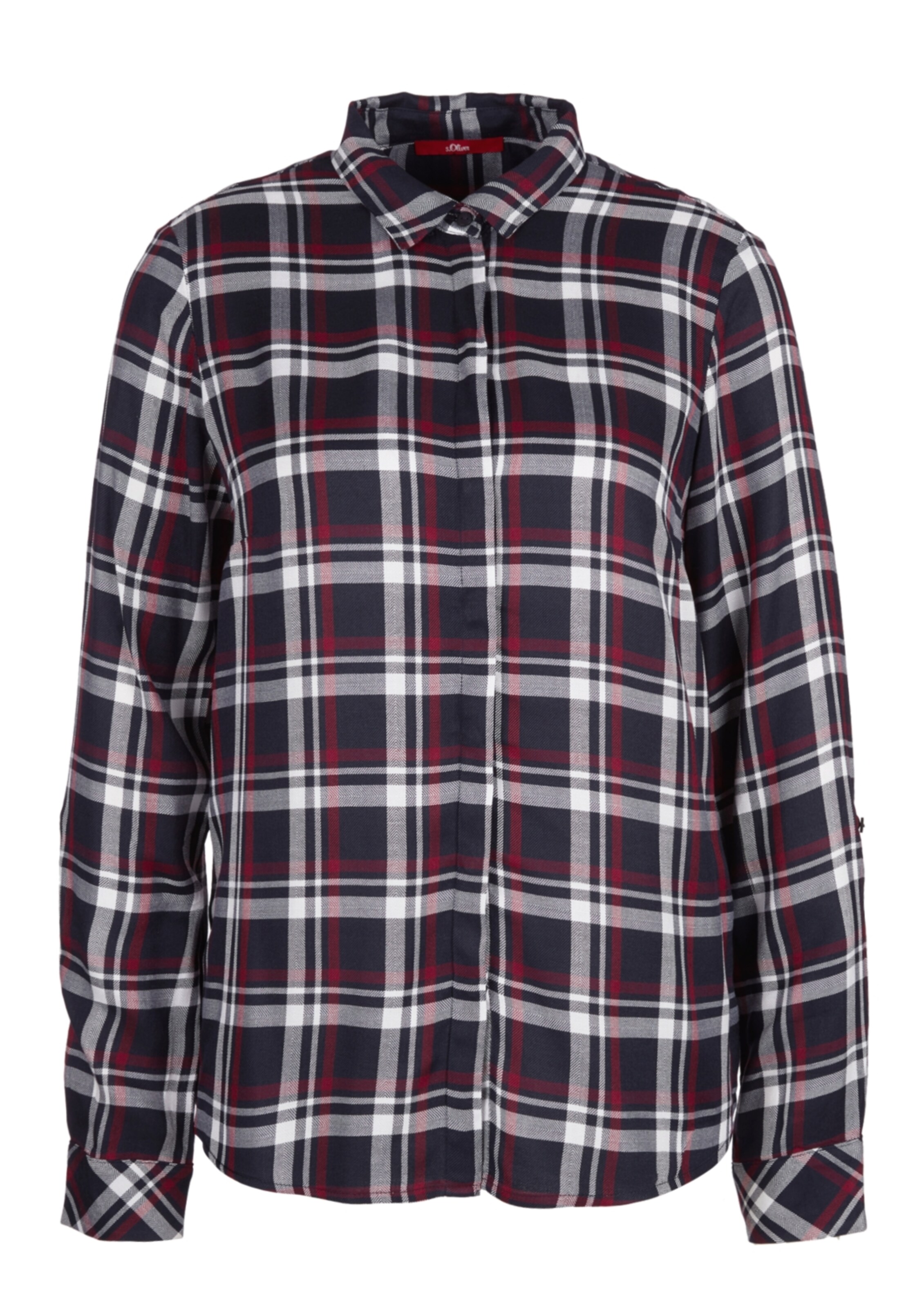 s.Oliver - Blouse in de kleur Nachtblauw