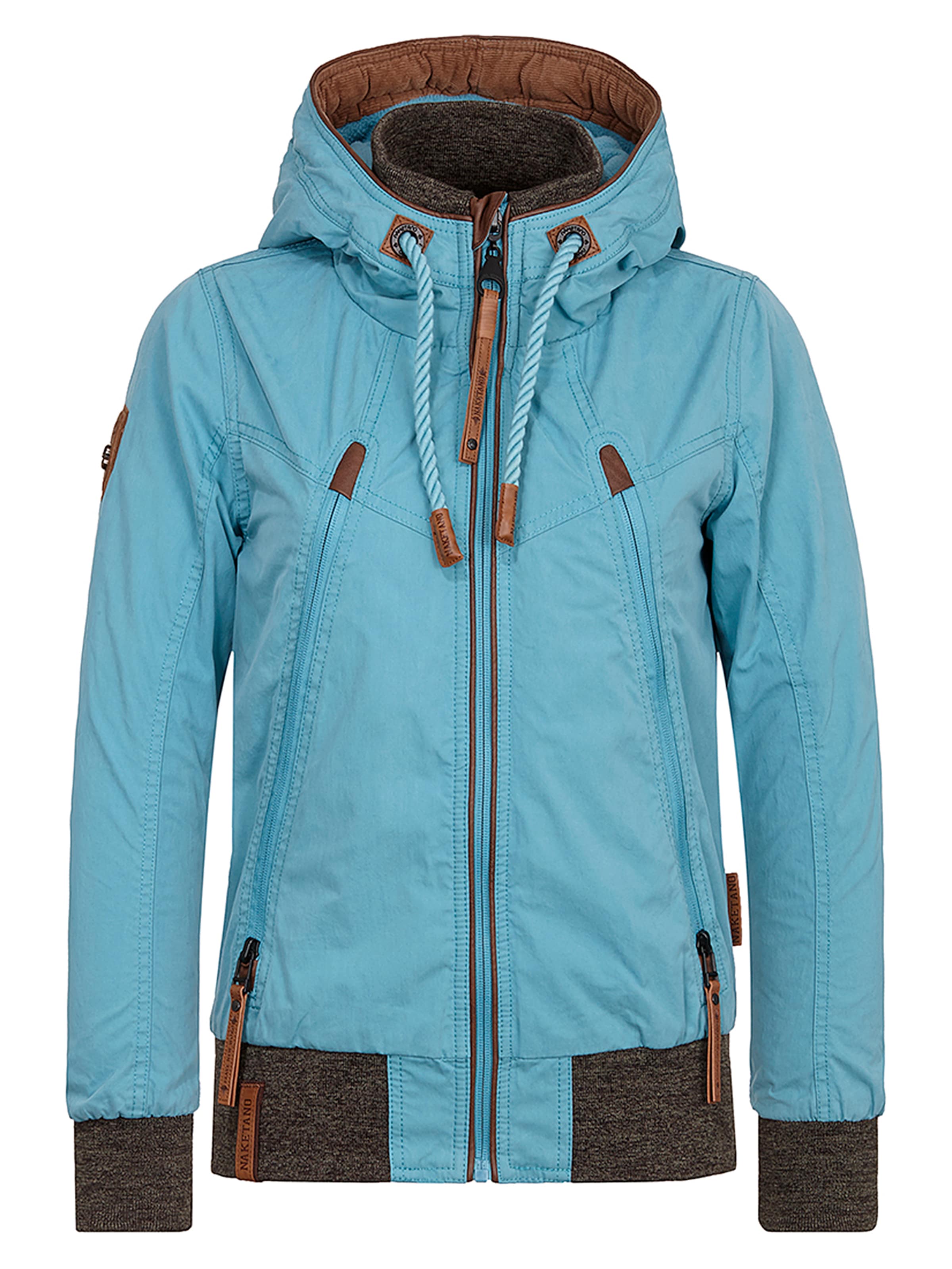 naketano - Tussenjas in de kleur Turquoise