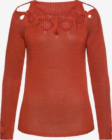 Pull-over LASCANA en orange : devant