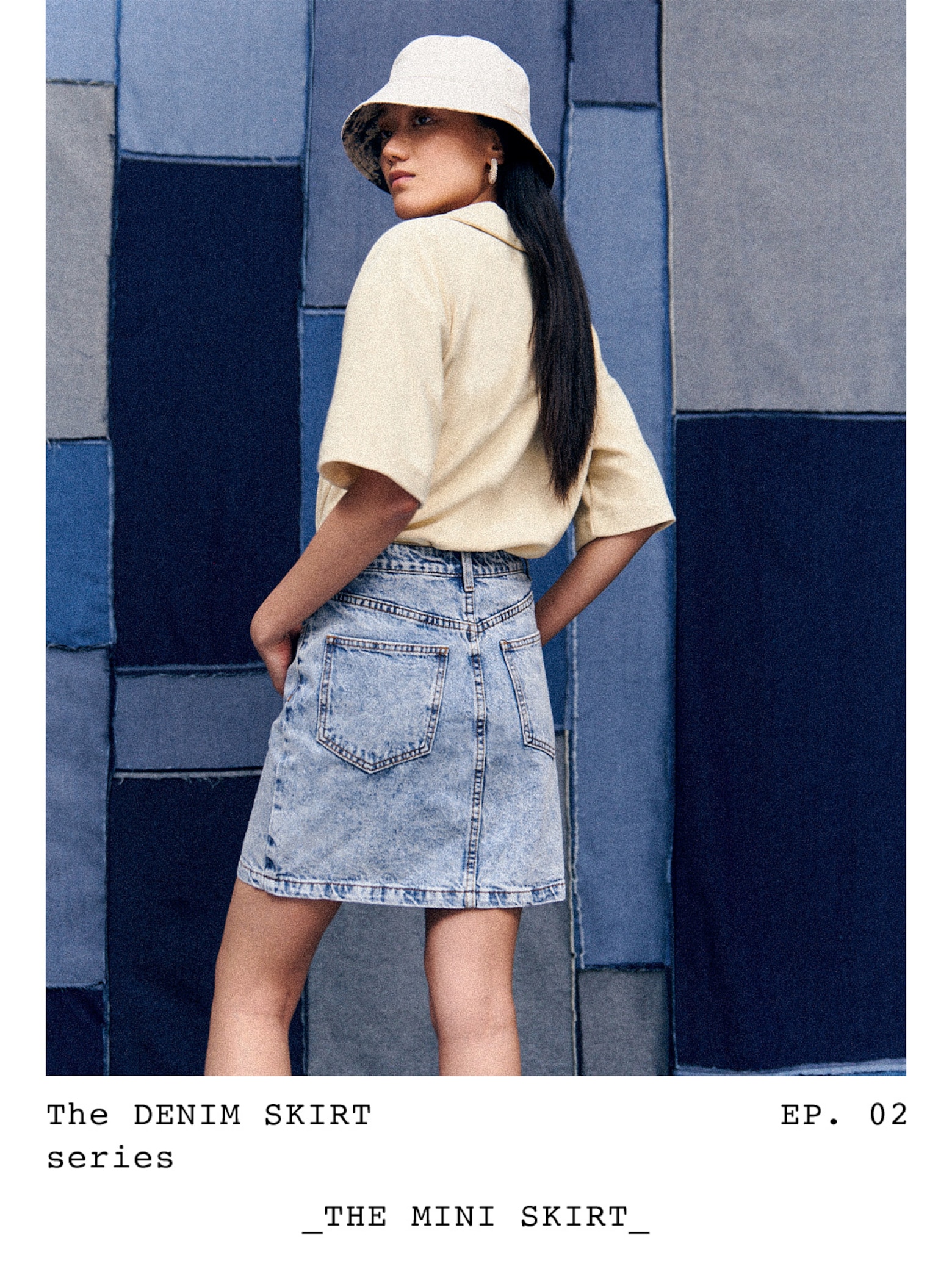 Give your jeans a break Denim skirts