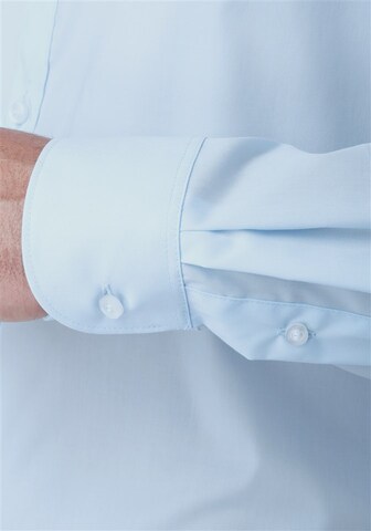 OLYMP Slim fit Business Shirt 'Level 5' in Blue