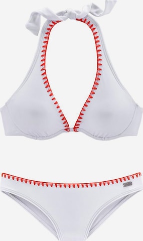 BUFFALO - Bikini en blanco: frente