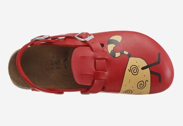 Sabots BIRKENSTOCK en rouge