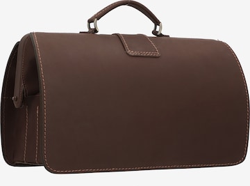 MIKA Briefcase in Brown